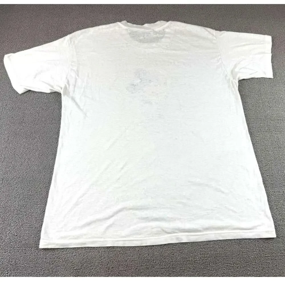 Vintage Disney Men's Size Medium White Mickey Mouse Florida T Shirt‎ Confetti